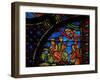 Window W0 Depicting the Magi are Warned in a Dream-null-Framed Giclee Print