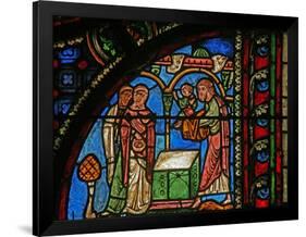 Window W0 Depicting the Presentation in the Temple-null-Framed Giclee Print