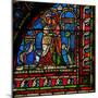 Window W0 Depicting the Visitation-null-Mounted Giclee Print