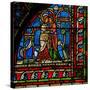 Window W0 Depicting the Visitation-null-Stretched Canvas