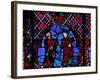 Window W01 Depicting the Adoration of the Magi-null-Framed Giclee Print