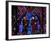 Window W01 Depicting the Adoration of the Magi-null-Framed Giclee Print