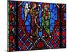 Window W01 Depicting the Annunciation-null-Mounted Giclee Print