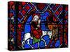 Window W01 Depicting the Flight into Egypt-null-Stretched Canvas