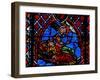 Window W01 Depicting the Magi are Warned in a Dream-null-Framed Giclee Print