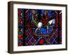 Window W01 Depicting the Magi Travelling in a Boat-null-Framed Giclee Print