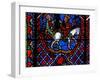 Window W01 Depicting the Magi Travelling in a Boat-null-Framed Giclee Print