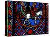 Window W01 Depicting the Magi Travelling in a Boat-null-Stretched Canvas