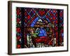 Window W01 Depicting the Nativity-null-Framed Giclee Print