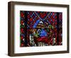 Window W01 Depicting the Nativity-null-Framed Giclee Print