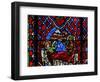 Window W01 Depicting the Nativity-null-Framed Giclee Print