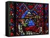 Window W01 Depicting the Nativity-null-Framed Stretched Canvas