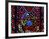 Window W01 Depicting the Nativity-null-Framed Giclee Print