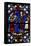 Window W04 Depicting St Martin Enthroned as a Bishop-null-Framed Stretched Canvas