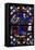 Window W04 Depicting St Martin Enthroned as a Bishop-null-Framed Stretched Canvas