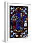 Window W04 Depicting St Martin Enthroned as a Bishop-null-Framed Giclee Print