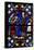 Window W04 Depicting St Martin Enthroned as a Bishop-null-Framed Stretched Canvas