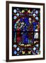 Window W04 Depicting St Martin Enthroned as a Bishop-null-Framed Giclee Print