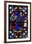 Window W04 Depicting St Martin Enthroned as a Bishop-null-Framed Giclee Print