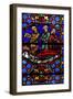 Window W08 Depicting the Death of St Martin-null-Framed Giclee Print