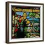 Window W1 Depicting the Creation of Fish and Fowl-null-Framed Giclee Print