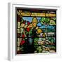 Window W1 Depicting the Creation of Fish and Fowl-null-Framed Giclee Print