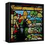 Window W1 Depicting the Creation of Fish and Fowl-null-Framed Stretched Canvas