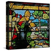 Window W1 Depicting the Creation of Fish and Fowl-null-Stretched Canvas