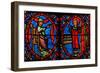 Window W10 Depicting the High Priest Trying to Dissuade St Stephen from Preaching-null-Framed Giclee Print