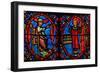 Window W10 Depicting the High Priest Trying to Dissuade St Stephen from Preaching-null-Framed Giclee Print