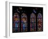 Window W103 Depicting the Synagogue, Judith, the Prophets Hosea and Joel-null-Framed Giclee Print