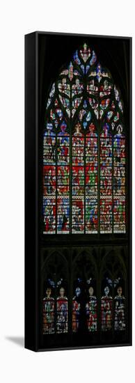 Window W129 Depicting the Story of Tobias-null-Framed Stretched Canvas