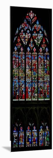 Window W131 Depicting the Story of Job-null-Mounted Giclee Print