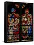 Window W132 Depicting the Annunciation-null-Framed Stretched Canvas