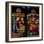 Window W132 Depicting the Nativity; Mary Cleophas and Child Apostles-null-Framed Giclee Print