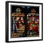 Window W132 Depicting the Nativity; Mary Cleophas and Child Apostles-null-Framed Giclee Print