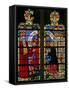 Window W134 Depicting a Scene from the Story of Joseph: the Pharaoh's Dream; Joseph Interprets-null-Framed Stretched Canvas