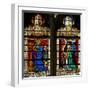 Window W134 Depicting the Annunciation-null-Framed Giclee Print