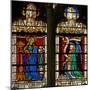 Window W134 Depicting the Annunciation-null-Mounted Giclee Print