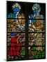 Window W136 Depicting Scenes from the Story of Daniel: a Vision of the Crucifixion-null-Mounted Giclee Print