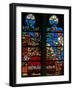 Window W136 Depicting Scenes from the Story of Daniel-null-Framed Giclee Print