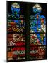 Window W136 Depicting Scenes from the Story of Daniel-null-Mounted Giclee Print