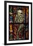 Window W16 Depicting a Scene from the Last Judgement: the Devil Attends-null-Framed Giclee Print