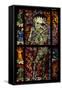 Window W16 Depicting a Scene from the Last Judgement: the Devil Attends-null-Framed Stretched Canvas