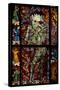 Window W16 Depicting a Scene from the Last Judgement: the Devil Attends-null-Stretched Canvas