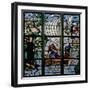 Window W18 Depicting a Resurrection Scene: the Miraculous Draft of Fish-null-Framed Giclee Print