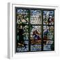 Window W18 Depicting a Resurrection Scene: the Miraculous Draft of Fish-null-Framed Giclee Print