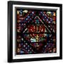 Window W2 a Menora Is Placed on a Table Ex Xl 24-null-Framed Giclee Print