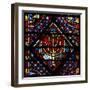 Window W2 a Menora Is Placed on a Table Ex Xl 24-null-Framed Giclee Print