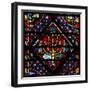 Window W2 a Menora Is Placed on a Table Ex Xl 24-null-Framed Giclee Print